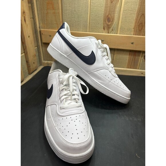 Nike Court Vision Low Next Nature NN Navy/White Mens Size 14 main image 8